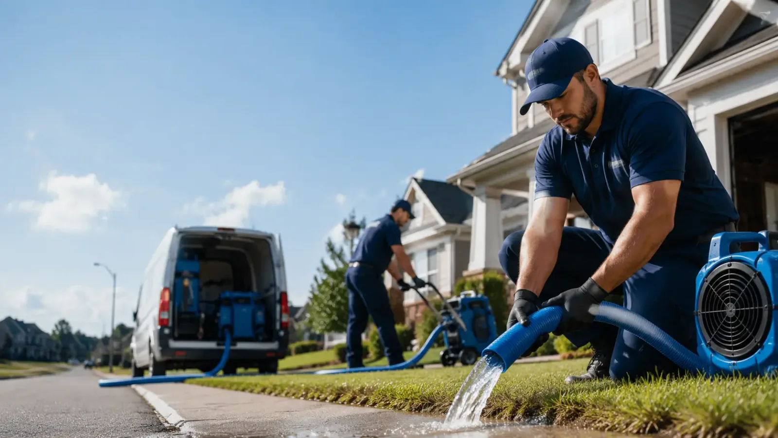 Flood Damage Restoration in Lamoure, ND